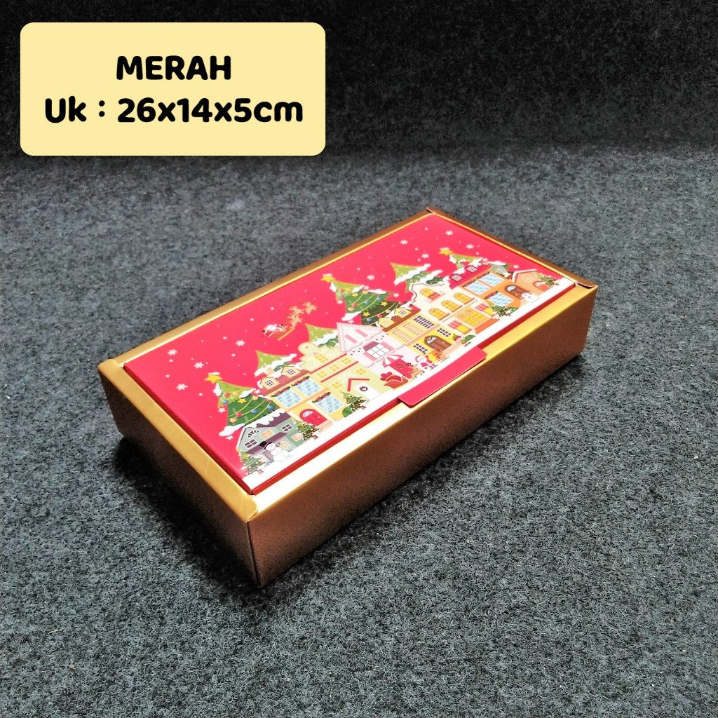 Pekanbaru Christmas Hampers Box / Kotak Hampers Natal Brownies