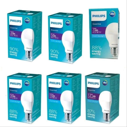 Pekanbaru Philips - Lampu Led Philips Essential Led Bulb 3W 5W 7W 9W 11W 13W 15W