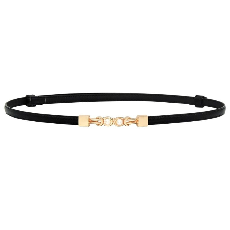 Pekanbaru Ikat Pinggang Gesper Belt Kecil Wanita Bahan Kulit Pu / Tali Pinggang Wanita / Gesper
