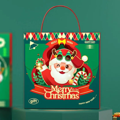 Pekanbaru Christmas Hampers Bag / Kotak Hampers Natal Handle Tali 17X5X17Cm