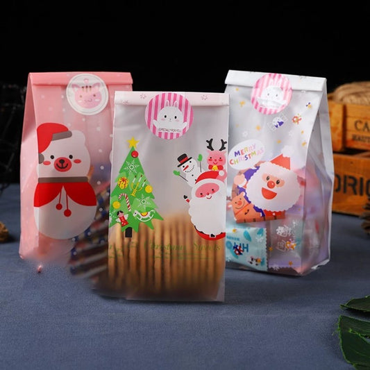 Pekanbaru Christmas Cookies Pouch / Plastik Cookies Doff Per Pack