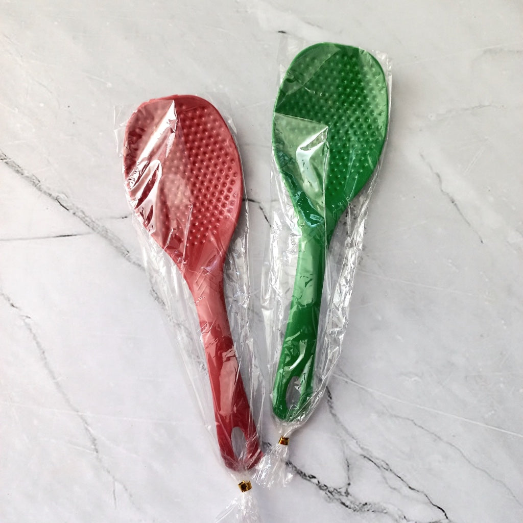 50pcs Souvenir Centong Sendok Nasi Plastik Sovenir Hadiah Acara Pernikahan