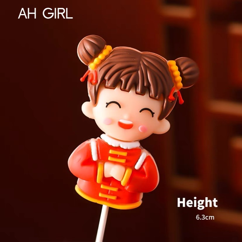Pekanbaru Cny Cupcake Topper / Topper Imlek Kecil Berbagai Model