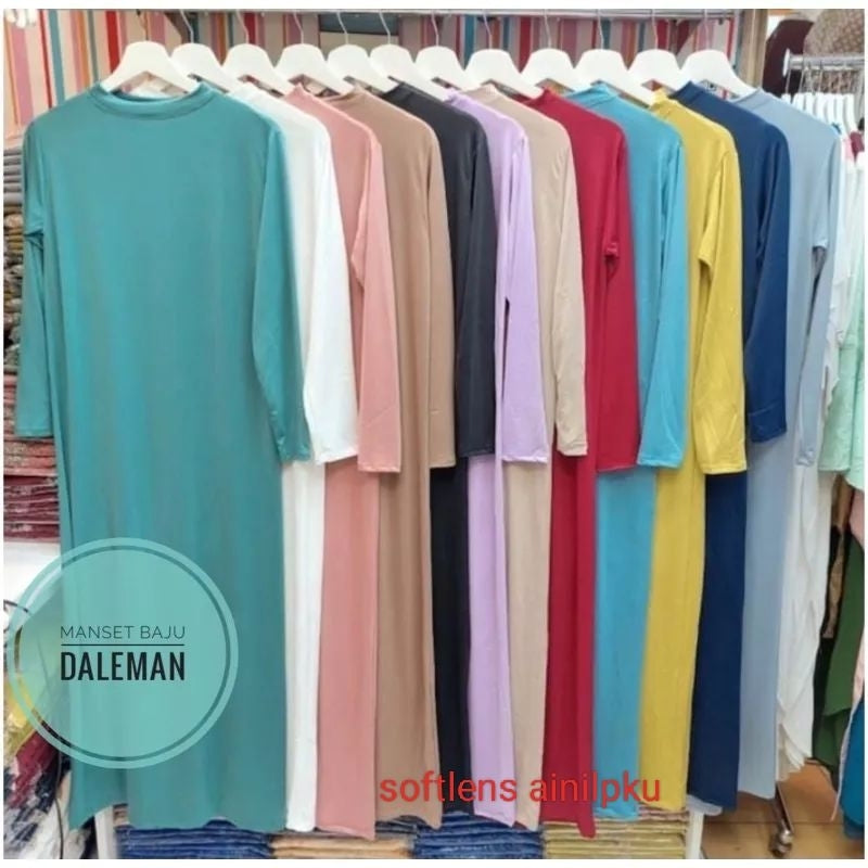 Pekanbaru Manset Dress Baju Dalam Gamis Panjang