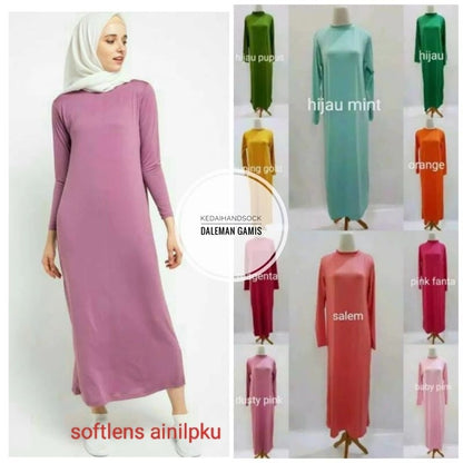 Pekanbaru Manset Dress Baju Dalam Gamis Panjang