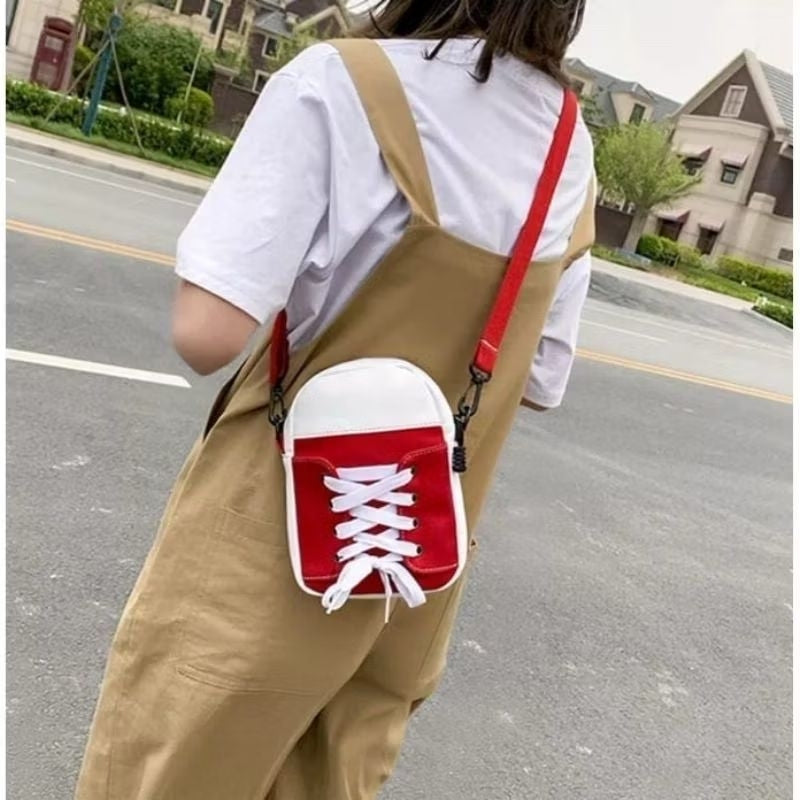 Pekanbaru Tote Bag Tas Samping Kanvas Totebag  Karakter Kartun Lucu Wanita Fashion