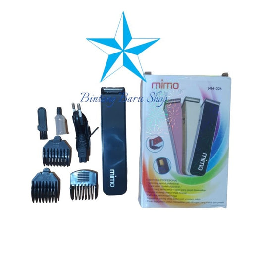 Pekanbaru Alat Cukur Rambut / Hair Clipper Mimo-226 Murah Portable (Pakai Baterai Cas)