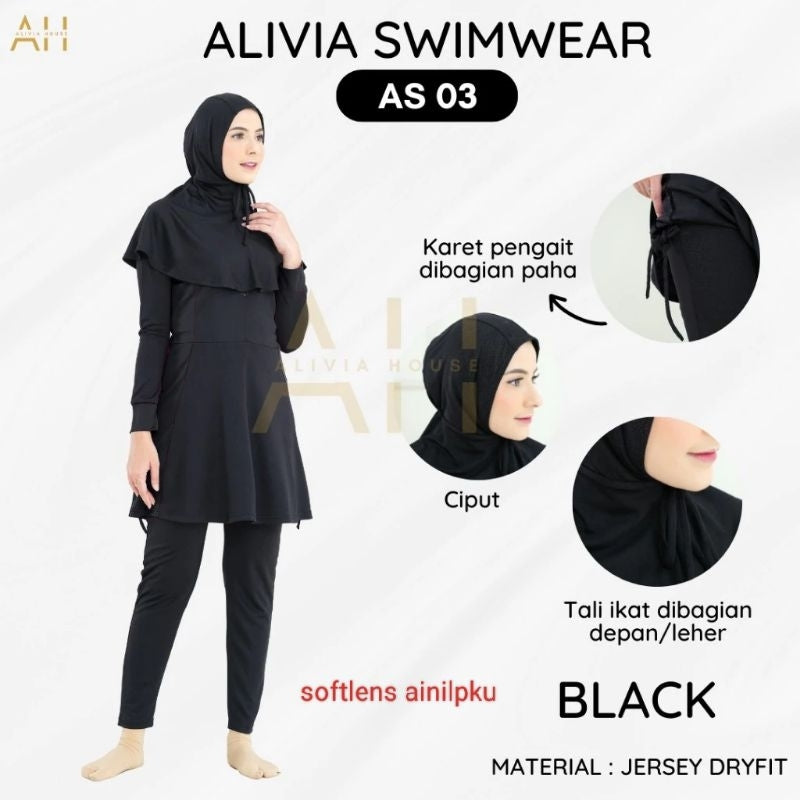 Pekanbaru Baju Renang Muslimah Dewasa Wanita Muslim Perempuan