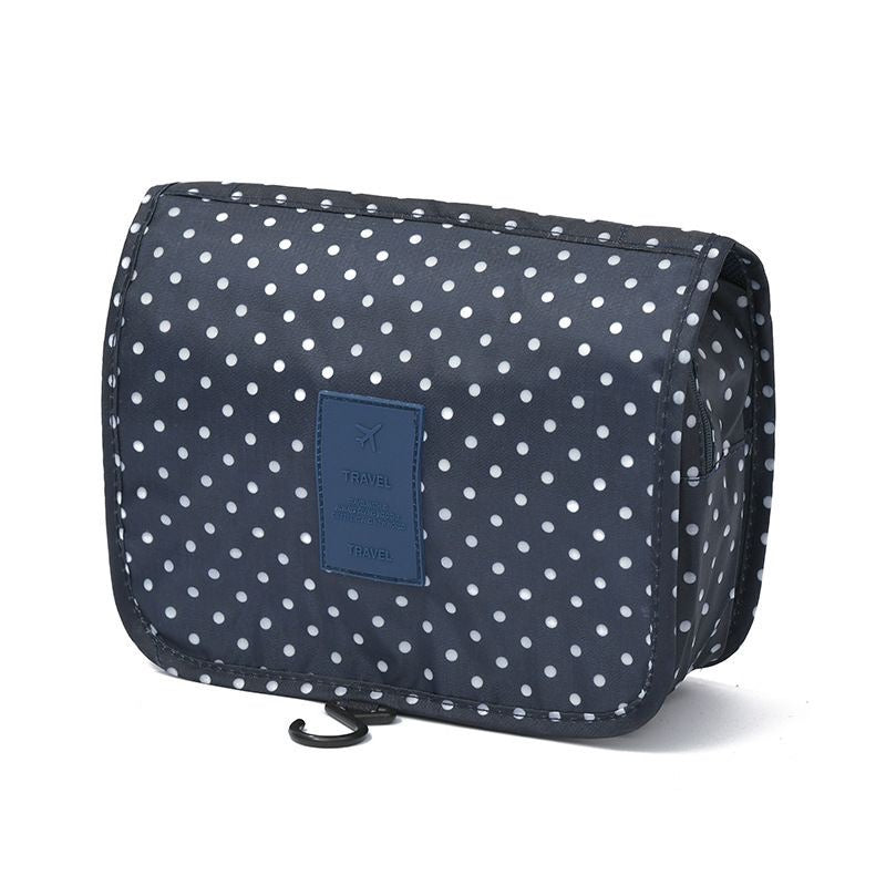 HR- TAS KOSMETIK MANDI GANTUNG Travel Bag Storage Make Up TAS KOSMETIK MANDI GANTUNG Tas Penyimpanan Kosmetik Perlengkapan Mandi Pouch Makeup Wanita Serbaguna Traveling Original Bahan Tebal