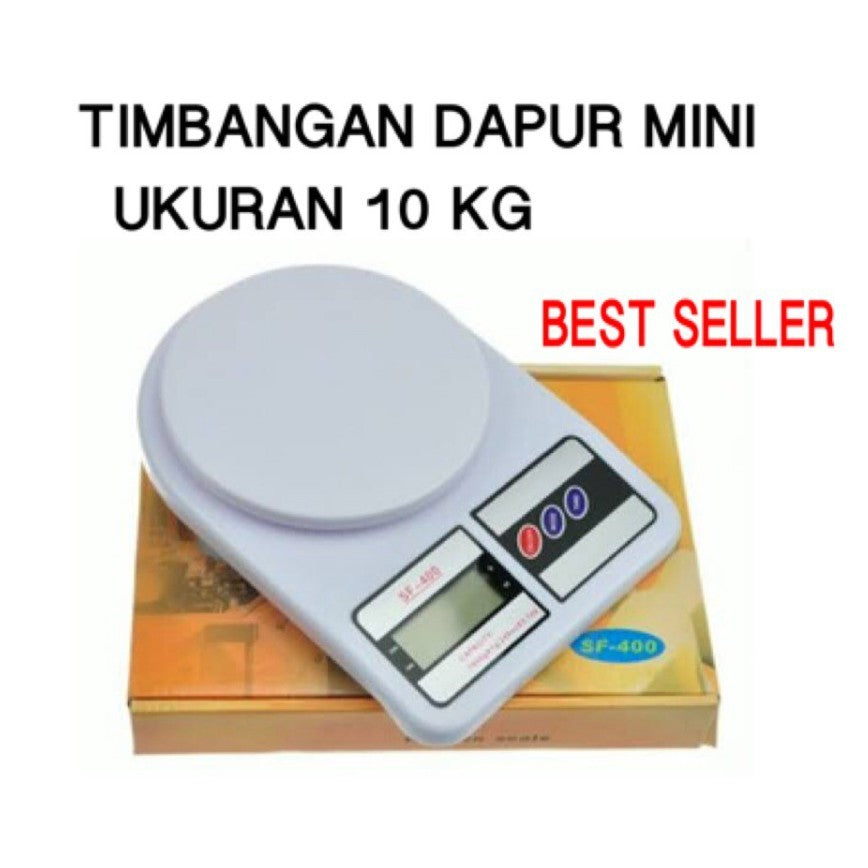 Timbangan Dapur Digital SF400 /Electronic Portable Kitchen Scale
