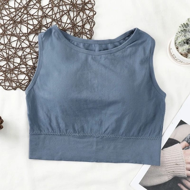 Pekanbaru Bra Sport Yoga Olahraga Wanita Model Tank Top Bahan Lembut