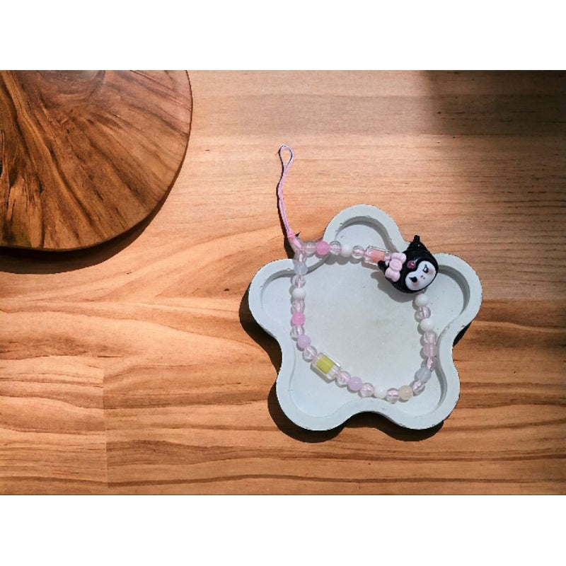 Pekanbaru Strap Phone Sanrio Kuromi / Gantungan HP Kuromi / Tali HP Kuromi