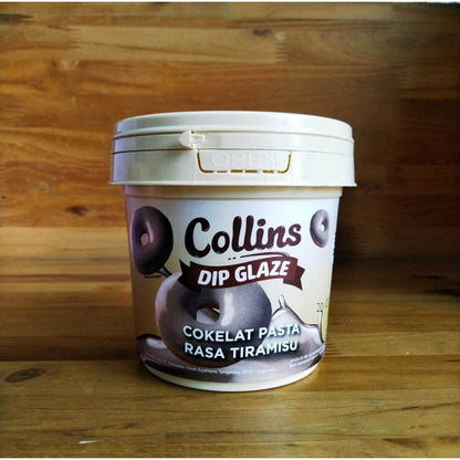 Pekanbaru Collins Dip Glaze Chocolate / Toping Coklat Berbagai Rasa 300Gr