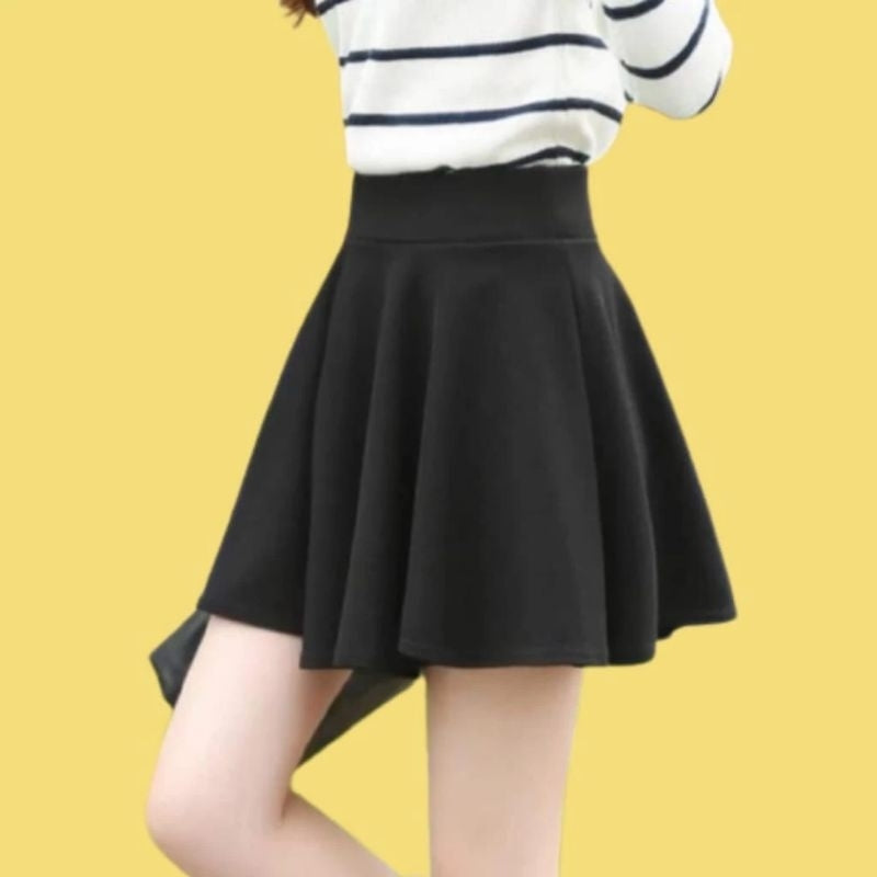 Pekanbaru Rok Mini  Olahraga Poundfit/Gym/Jogging/Zumba Korea Rok Senam Rok Tennis Rok Short Flare Korea Termurah