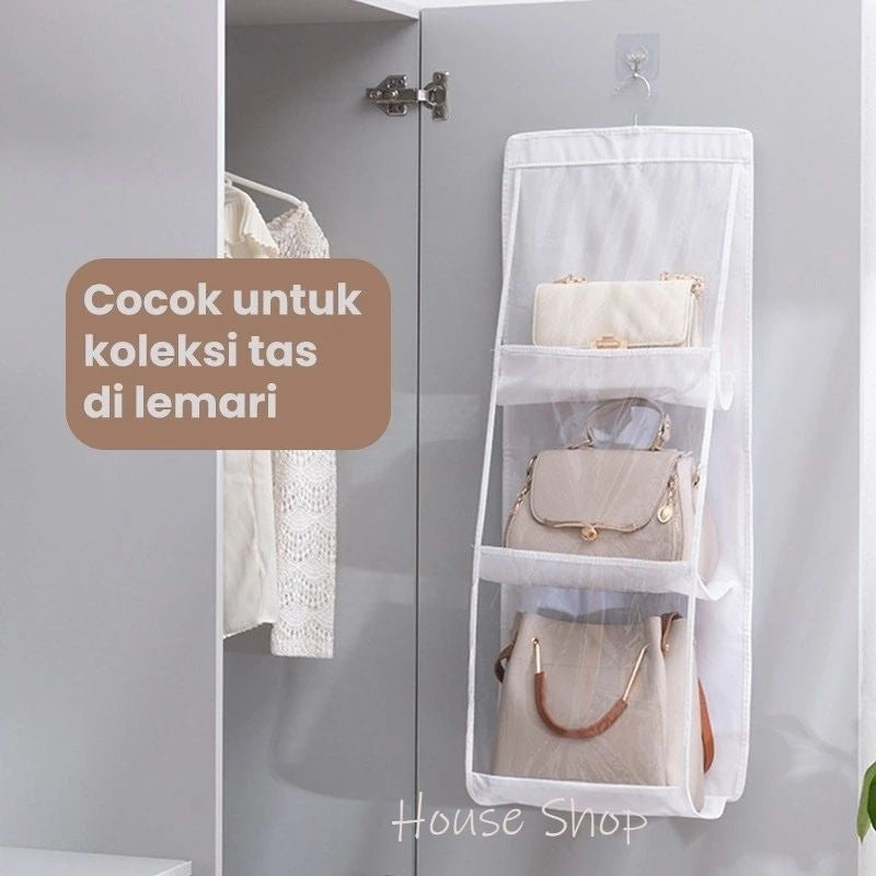 Pekanbaru Rak Gantung Penyimpanan Tas Sepatu - Gantungan Tas - Bag Storage