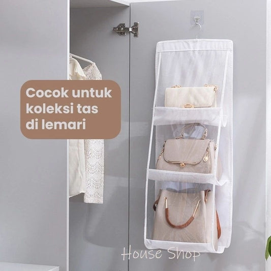 Pekanbaru Rak Gantung Penyimpanan Tas Sepatu - Gantungan Tas - Bag Storage