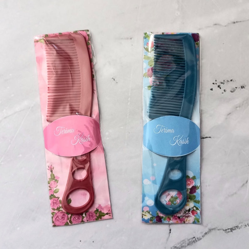100PCS SOUVENIR SISIR MINI Panjang 15 cm Sovenir Pernikahan Acara Nikah Murah
