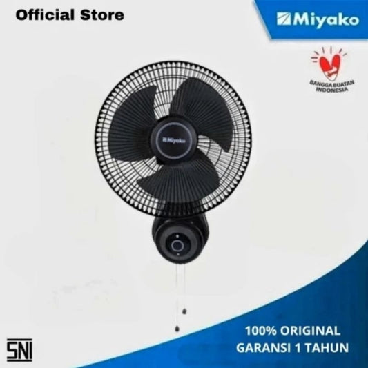 Pekanbaru Kipas Angin Miyako Kaw-1262 Gb / Kipas Angin Dinding Miyako Kaw 1262 Gb 12Inch 12'