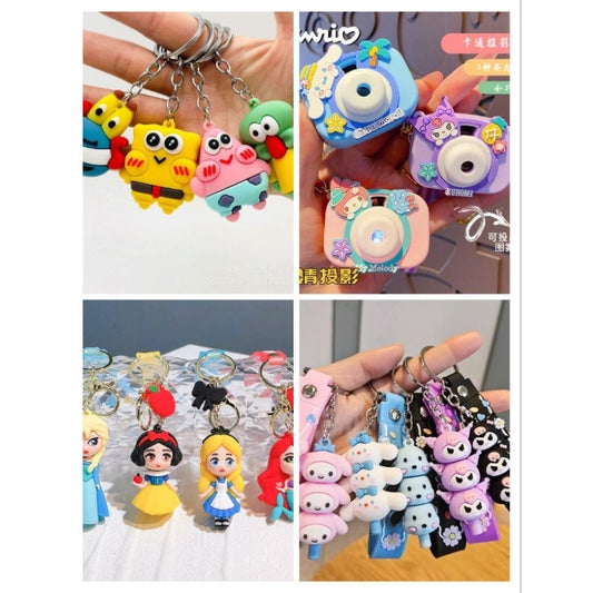 Pekanbaru Gantungan Kunci Premium/Unicorn/Bear/Cartoon