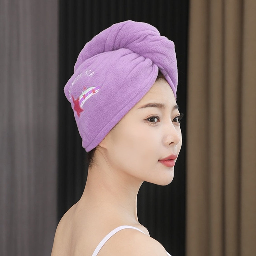 [TQ] Handuk Keramas Pengering Rambut Wanita Cepat Kering Fashion Anduk Kepala Magic Towel Hair Towel