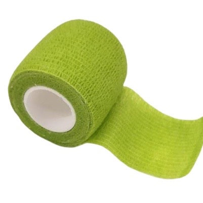 HR- Perban Elastis Jari 4.5 m x 5 cm Perban Pertolongan Pertama Wrist Tape FingerOlahraga Taping