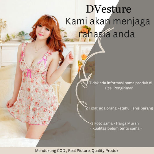 Pekanbaru Lingerie Seksi Set D-101 Babydool Two Tones Top Bowknot Pakaian Dalam Baju Tidur Wanita Dewasa Seksi Baju Dinas Malam Panjang