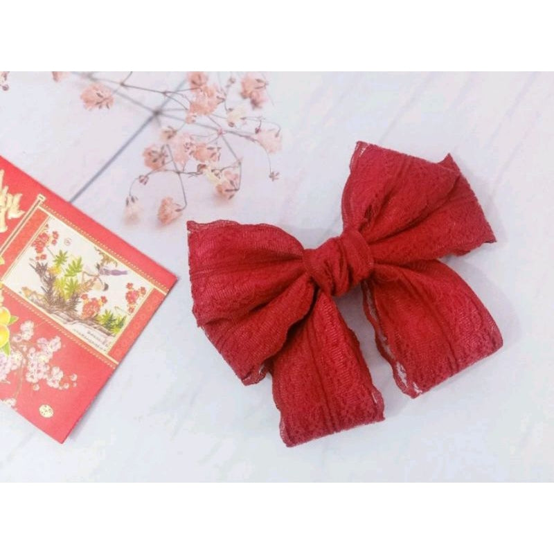 Pekanbaru Pita Hijab Aleyah Lace / Renda