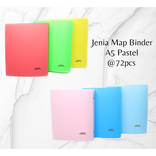 Pekanbaru Jenia Map Binder A5/ Buku Binder Warna Pastel