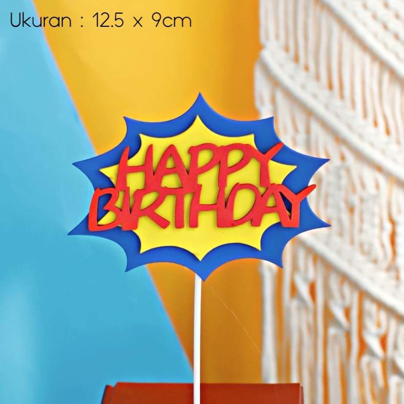 Pekanbaru Topper Happy Birthday Busa