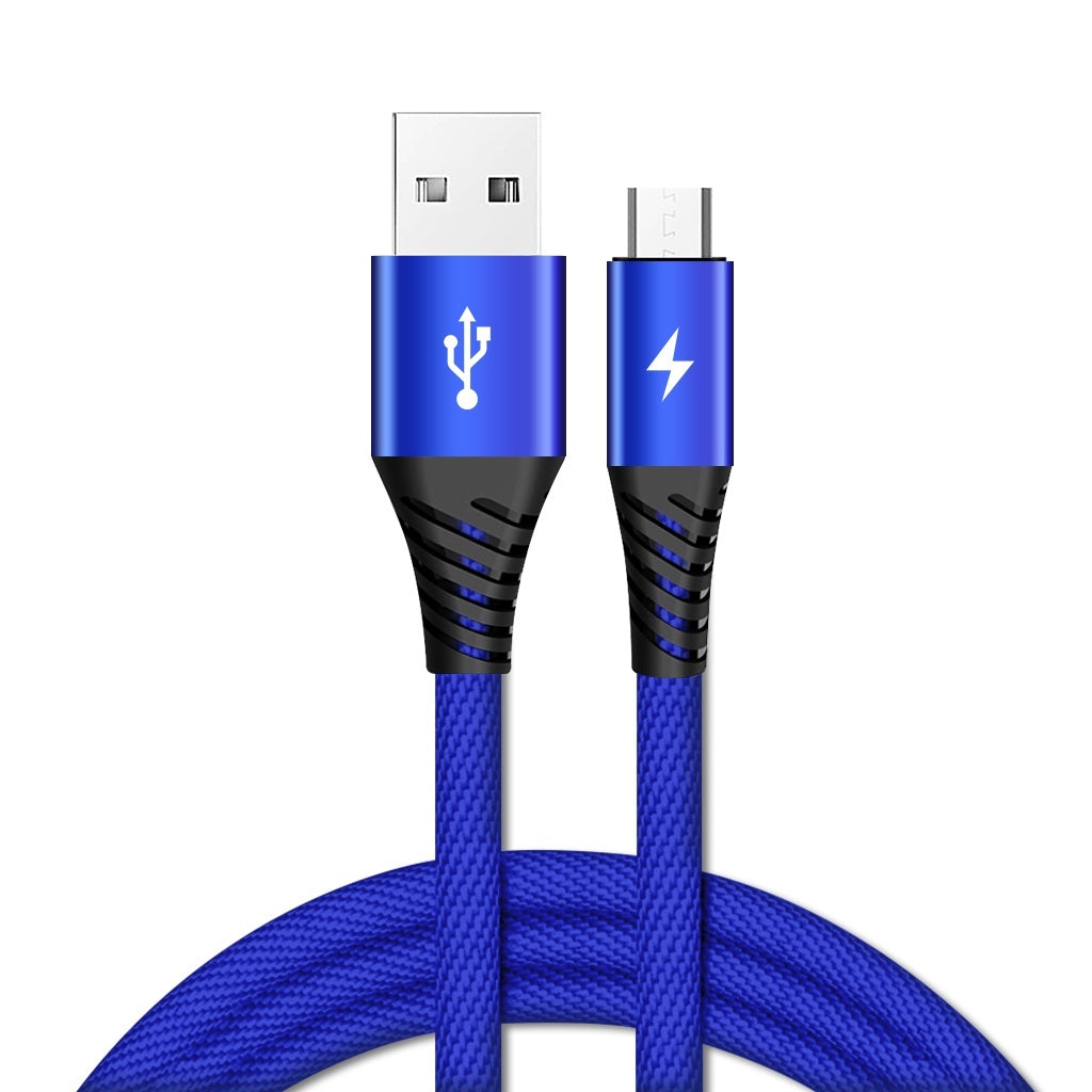 Kabel Charger Micro USB 2.4A AMINO Cable Data Fast Charging Untuk Realme Oppo Vivo Samsung Xiaomi