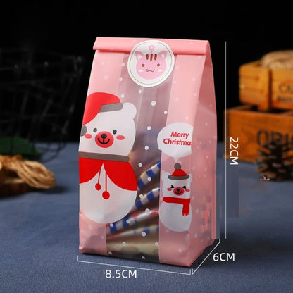 Pekanbaru Christmas Cookies Pouch / Plastik Cookies Doff Per Pack