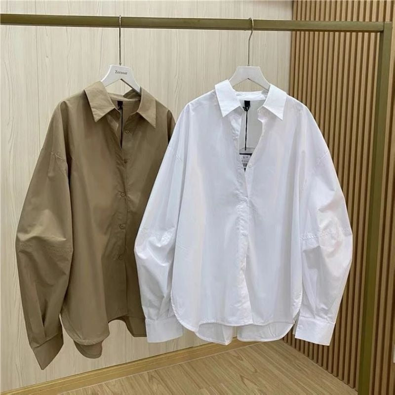 Pekanbaru Ec - Dexy Loose Oversize Shirt /Kemeja/Blouse