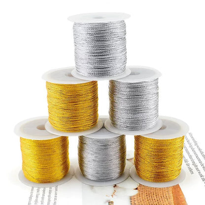 Pekanbaru Tali Hang Tag 1Mm Silver / Gold Per 10Mtr