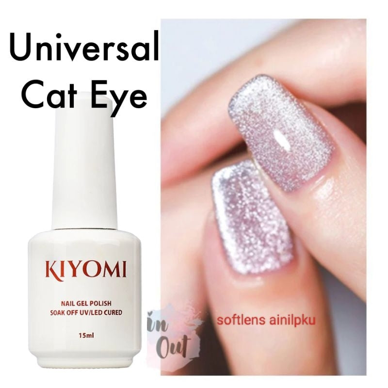 Pekanbaru Kuteks Universal Cat Eyes 15Mlgel *Dicure Menggunakan Uv Lamp