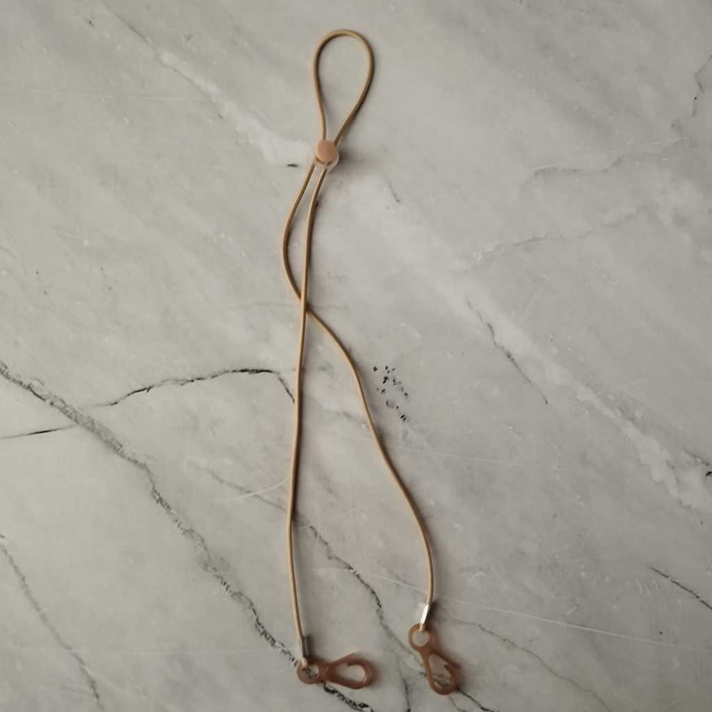 [YL] Strap Masker 2 in 1/ Kalung Masker / Kalung Gantungan Masker Multifungsi Bisa dipakai utk Hijab / Strap Masker Pita/Kalung Masker Hijab 2 in 1 Stap Masker Elastis Konektor Masker Boba