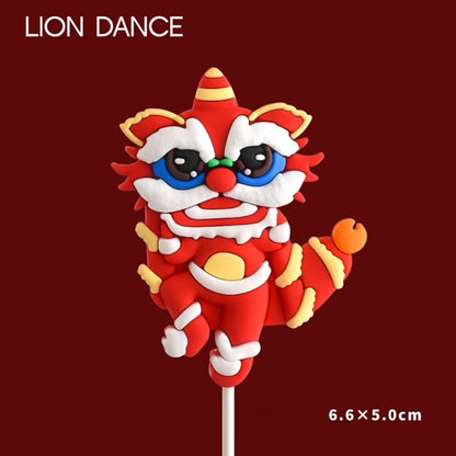 Pekanbaru Cny Cupcake Topper / Topper Imlek Kecil Berbagai Model