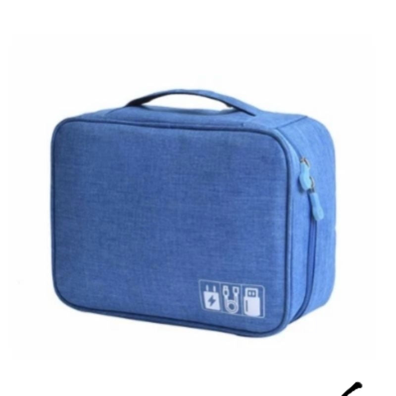 Pekanbaru Tas Travel Digital Pouch Elektronik/Tas Kabel Usb Charger/Tas Kabel/Tas Elektronik/