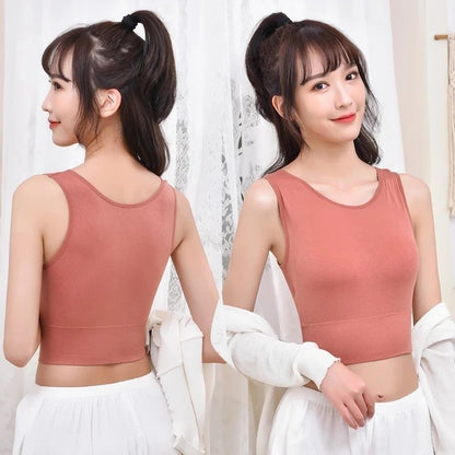 Pekanbaru Bra Sport Yoga Olahraga Wanita Model Tank Top Bahan Lembut