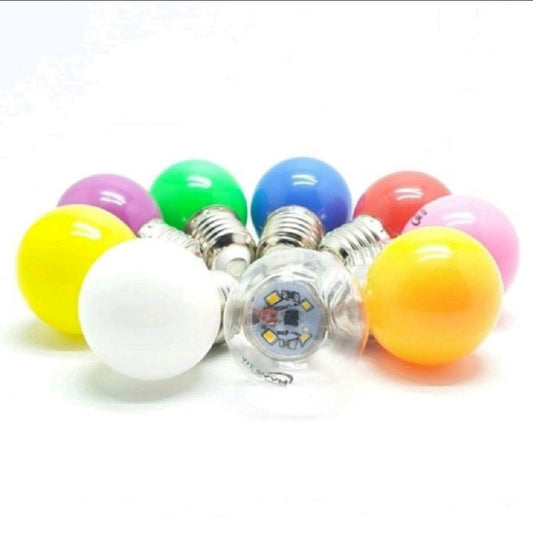 Pekanbaru Lampu Led Ping Pong / Lampu Hias / Lampu Dekorasi Warna Warni 3W Watt E27 Myvo