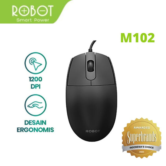 Pekanbaru Mouse Usb Wired Robot M102