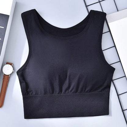Pekanbaru Bra Sport Yoga Olahraga Wanita Model Tank Top Bahan Lembut