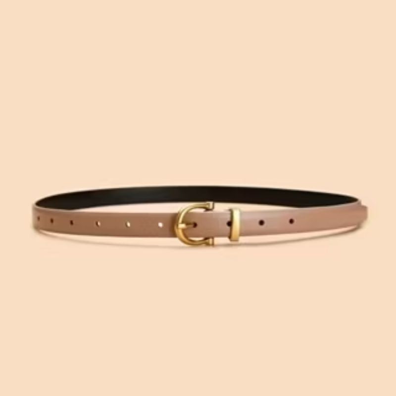 Pekanbaru Ikat Pinggang Gesper Belt Kecil Wanita Bahan Kulit Pu / Tali Pinggang Wanita / Gesper