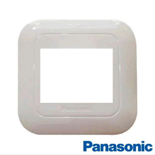 Pekanbaru Plat Panasonic Wej78029W / Frame Saklar Panasonic Wej 78029W 1 Gang 2 Device