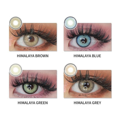 Pekanbaru Softlens Himalaya By Mysticeyes 14.0Mm Normal 14.00 Diameter Kecil