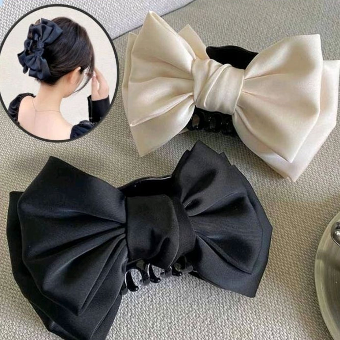 Pekanbaru Ikat Rambut Jedai Korea Pita Satin Jepit Rambut Jumbo Besar