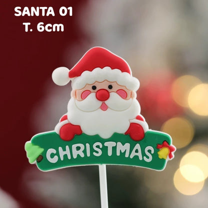 Pekanbaru Christmas Mini Topper / Topper Kue Natal Mini