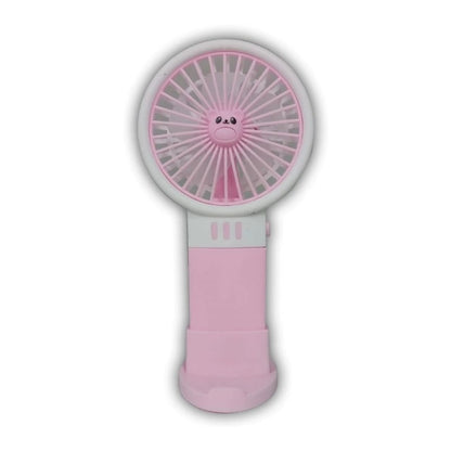 Pekanbaru Kipas Angin (Baterai)Mini Fan Genggam Tangan Portable Stand Holder