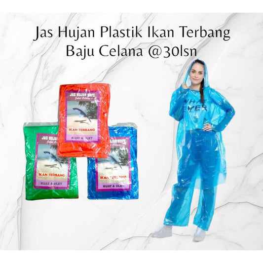 Pekanbaru Jas Hujan Plastik Baju Celana