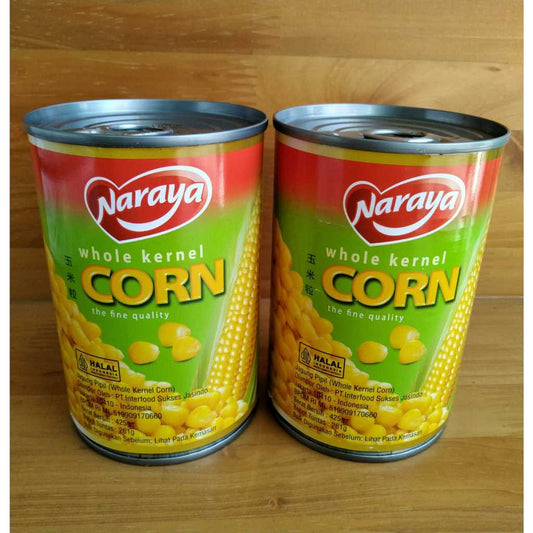 Pekanbaru Naraya Jagung Kaleng / Whole Kernel Cron 425 Gram