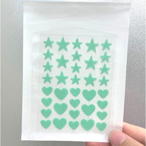 HR- Stiker Jerawat 36pcs Transparan Invisible Acne Pimple Patch Sticker Jerawat Untuk Harian Menutup Jerawat